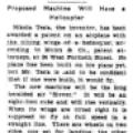 Preview of Tesla Invents Plane article