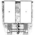 Tesla diagram related to sea tide energy capture