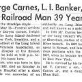Preview of George Carnes, L. I. Banker, Also Railroad Man 39 Years article