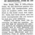 Preview of Nikola Tesla, Genius of Electricity, Dies at 86 article