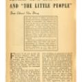 Preview of Thomas Alva Edison and "The Little People" article