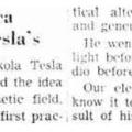 Preview of A.C. Motor Idea was Nikola Tesla's article