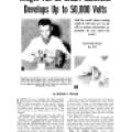 Preview of Midget Van de Graaff Generator Develops Up to 50,000 Volts article