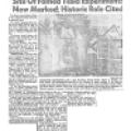 Preview of Site of Famed Tesla Experiments Now Marked; Historic Role Cited article