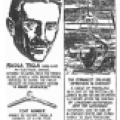 Preview of Ripley's - Believe It Or Not! - Nikola Tesla article