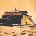 Illustration of Nikola Tesla's Colorado Springs Laboratory