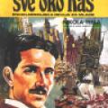 Illustration of Nikola Tesla on Cover of Serbian Magazine