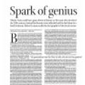 Preview of Spark of Genius article