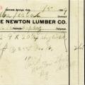 Nikola Tesla receipt from Colorado Springs
