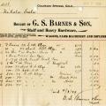 Nikola Tesla receipt from Colorado Springs
