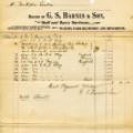 Nikola Tesla receipt from Colorado Springs