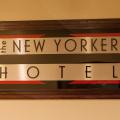 Logo of the New Yorker Hotel where Tesla lived the latter portion of his life