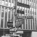 The New York City street corner dedicated to Tesla