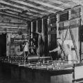 Tesla's assistant ready at the controls of the Colorado Springs Experimental Station