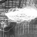 Colorado Springs oscillator discharge of extra coil issuing from a ball of 30" diameter