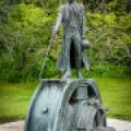 Nikola Tesla statue at Queen Victoria Park, Niagara Falls, Canada