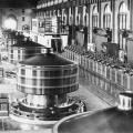 Tesla Westinghouse 5000KW generators of Niagara Falls