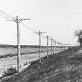 Original power lines carrying Tesla's alternating current from Niagara Falls