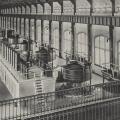 Generating station of The Niagara Falls Power Company, showing the ten 5,000 H.P. generators
