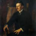 Nikola Tesla, from a painting by the famous Princess Lwoff-Parlaghy
