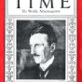 Nikola Tesla cover of 1931 Time magazine