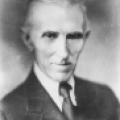 Sarony photograph of Nikola Tesla taken October 13, 1933