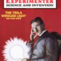 Nikola Tesla cover of Electrical Experimenter magazine
