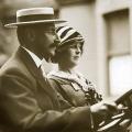 One of Tesla's benefactors, John Jacob Astor and his wife Madeleine