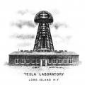 Tesla letterhead showing the Wardenclyffe lab and tower