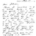 Letter from Nikola Tesla to Robert Underwood Johnson