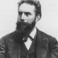 Wilhelm Röntgen, the physicist credited with the discovery of x-rays